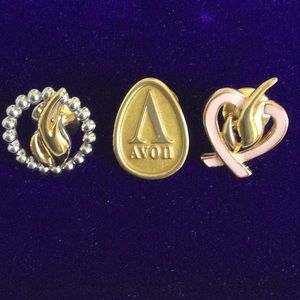 AVON Vintage Collectible Pin Bundle